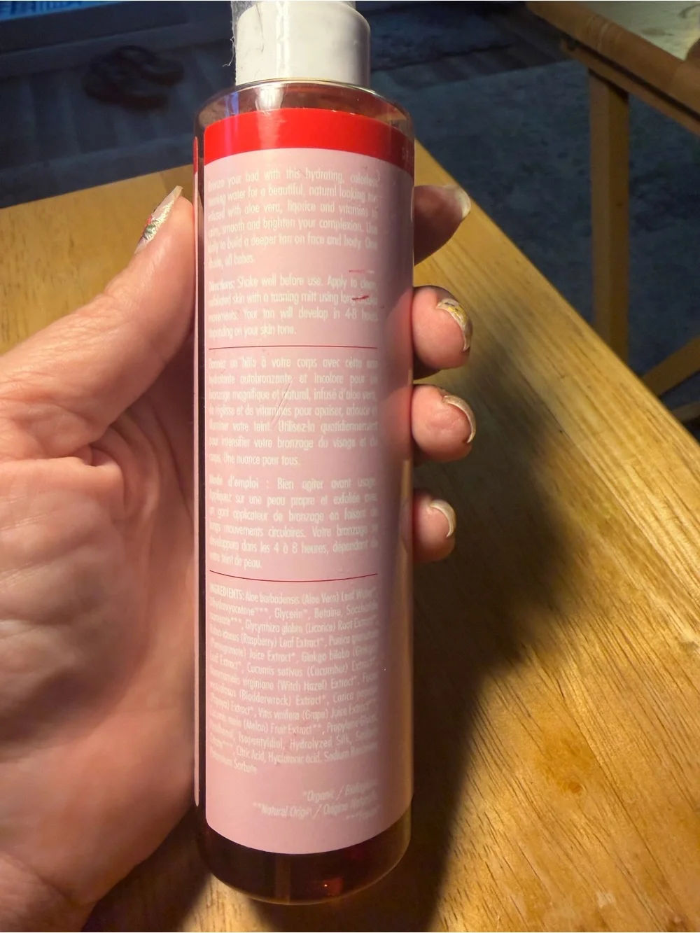 Babe Water Botanical Bronzing Mist - Pink